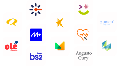 Clientes Rumo Soluções - Logos das empresas parceiras